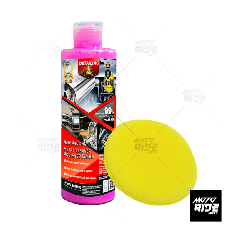 SPRAYKING METAL POLISH KEM PHỤC HỒI SÁNG BÓNG INOX 200ML Moto Ride Part's